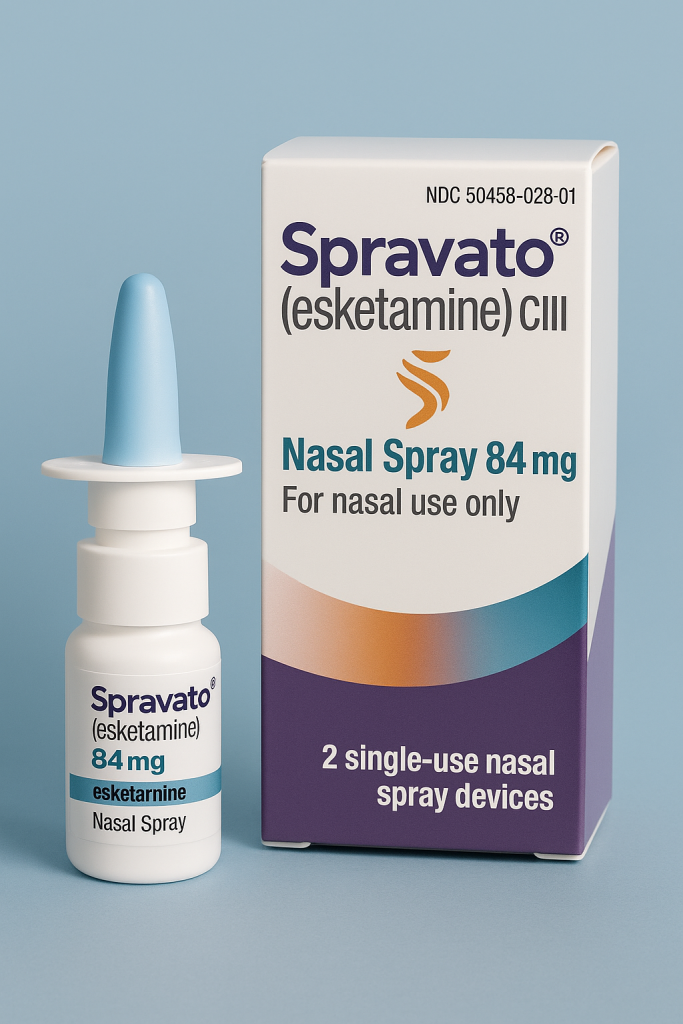 Esketamine Spravato Treatment for depression